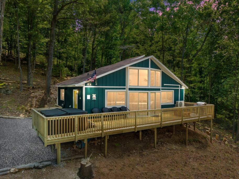 Forest Ridge Cabin - Hot Tub, Wi-Fi, National Park 15 Min, Fire Pit Elkton Exterior foto