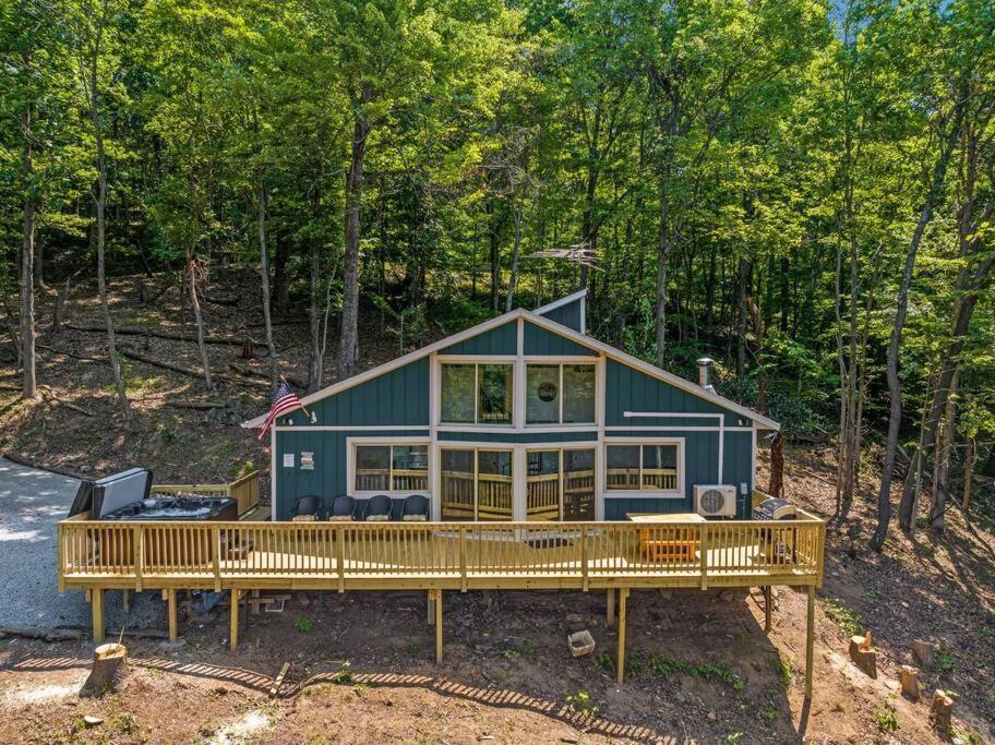 Forest Ridge Cabin - Hot Tub, Wi-Fi, National Park 15 Min, Fire Pit Elkton Exterior foto